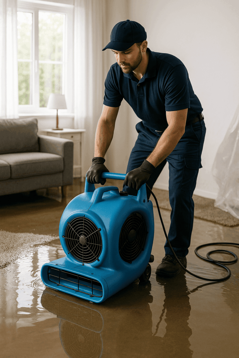 residential water damage restoration